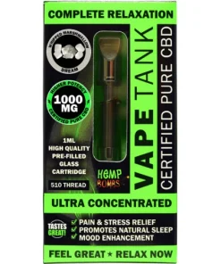 Hemp Bomb vape tank